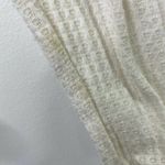 No Comment Waffle Knit White Oversized Top Shirt Size Medium M Womens Photo 9