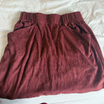 maroon skirt Size M Photo 0