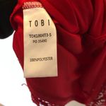 Tobi  dress red flirty cute nwt xs Valentines Day hoco homecoming Photo 6