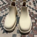 Free People NEW High Street Water Resistant Rain Boot (Women) 7M, PARCHMENT Photo 6