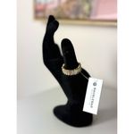 BaubleBar Pastel Multi Color Stones Alidia Rainbow Crystal Baguette Ring Size 8 Photo 1