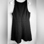 Ann Taylor Cute Eyelet Black Midi Dress. Photo 1