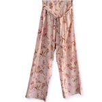 Antonio Melani  Carlos One Shoulder Pink Floral Jumpsuit Size 10 NEW Photo 5