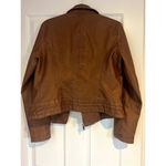 Universal Threads Universal Thread Brown Faux‎ Leather Jacket Women’s Size Medium Photo 1