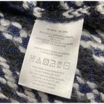 Anthropologie Sleeping On Snow Poncho Sweater With Pockets Fringe Hem Photo 6