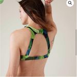 Athleta  Maldives Bra Cup Bikini Top in Liana Floral Green 32B / C New with tags! Photo 2