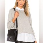 Rails  grey Edson layered sweater Photo 0