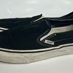Vans ‎ slip on loafers sneakers black white unisex sizing women’s size 10 trendy Photo 0