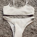 Hollister White Bikini Set Size XS Photo 0