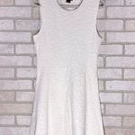 Theory Nikayla Mega White Jacquard Sleeveless Fit and Flare Dress Size M Photo 3