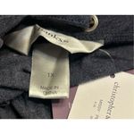 cj banks  1X Shirt Top Navy Blue Back V Lace Up Short Sleeve nwt (0762) Photo 3