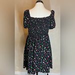 Hot Topic  Black Mushroom Cottage Critters Smocked babydoll Dress W/Pockets|Sz:MD Photo 4