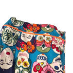 The Cat's Pajamas Women's Frida Cotton Poplin Pajama Pant Blue Size S Photo 5