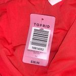 Torrid NWT Plus 14 neon Coral salmon orange Scalloped Edge Shorts pockets Photo 8
