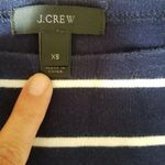 J.Crew  Blouse Coastal Minimalist Striped Top Long Sleeve Nautical yacht Sz XS Photo 6