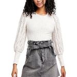 We The Free Free People East of Eden Tie Denim Skirt Photo 0