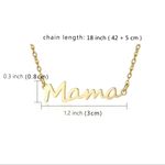 Boutique Rose gold toned Mama Necklace Photo 2