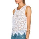 Frame Blanc Le Lace Scallop Tank Photo 1