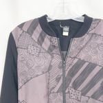 Nightmare Before Christmas Bomber Jacket Medium Halloween Zip Up Black 1676 Photo 8