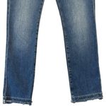 frame denim  Frame Le High Straight Denim Blue Jeans Raw Hem Ankle Whitway Stretch size 26‎ Photo 1