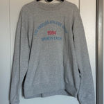 Sporty & Rich Gray Sweatshirt and Shorts Set Size M Photo 0