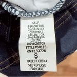 Honey Punch  High Waisted Contrast Cotton Jeans with Belt Size S Preowned Photo 8