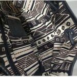 Brighton Black and White Animal Print Handbag with Decorative Charms Photo 3