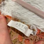 ASTR Puff Sleeve Midi Dress in Blush Multi Floral Medium Photo 7