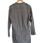 Paige Chic Jumpsuit Painters Gray Pants Long Sleeve Size Small S Photo 5