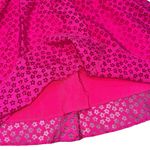 Urban Outfitters Hot Pink Riley Smocked Waist Floral Print Mini Dress Medium Photo 5