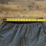 Under Armour  Womens Heat Gear Grey Athletic Running Shorts Size Medium Photo 2