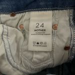 MOTHER Looker Ankle Fray Distressed Jeans in Naughty Intentions Wash Photo 6