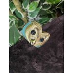 Fashion Chunky Enamel Owl Bangle Fold Photo 1
