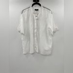 J.Crew  Embroidered lace-trim button-up shirt in cotton voile Photo 5