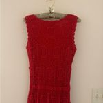 Monroe & Main red knit ankle length dress size M Size M Photo 4