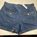 J.Crew Denim Blue Sailor Shorts Photo 4