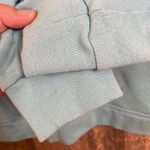 PINK - Victoria's Secret  light blue pullover hoodie sweater, white logo, XS Photo 3