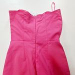 MORE TO COME Sophia Strapless Midi Dress in Pink Medium Photo 6