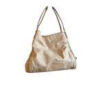 Coach Madison Op Art Phoebe Shoulder Bag Khaki Gold Hardware Photo 2
