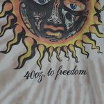 Sublime LIFE CLOTHING CO 40 OZ TO FREEDOM BROWN CREAM TIE DYE COTTON BAND TEE M Photo 3