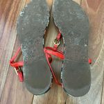 Tory Burch Emmy T-strap Orange Sandal Photo 2