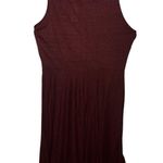 Loft NEW  Red Sleeveless Peplum Skater Fit N Flare Mini Above The Knee Dress 10 Photo 1