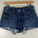 Levi's Levi’s 501 Dark Wash High Waisted Jean Shorts Photo 0