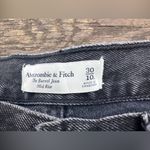 Abercrombie & Fitch Women’s Mid Rise Barrel Jean, Streetwear Casual |Size:30/10L Photo 6