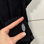 Free People Movement Ruffle Tank Top Black Photo 3