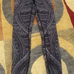 Lululemon Wunder Under HR Tight Leggings 28” Entwined Ice Grey Black Size 6 Photo 0