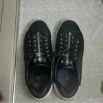 Ash  Nirvana Black Leather With Zip Detail Sneaker EU 38 Photo 2