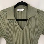 Amaryllis green ribbed Bodycon dress Size Small Photo 6