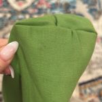 None PINEAPPLE CANVAS BEIGE GREEN TRIM SHOPPING BEACH VACATION B TOTE Photo 6