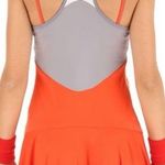 Lotto Top Ten Red Racerback Tennis Dress ~ Size Large 💛🍄 Orange Photo 1
